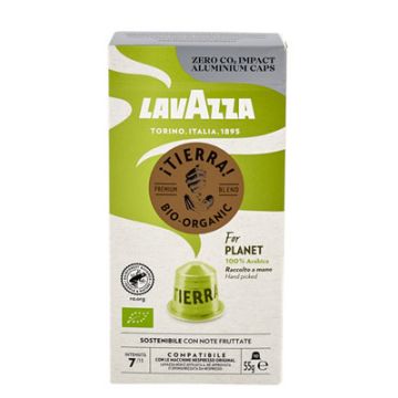 lavazza tierra bio organic for planet nespresso