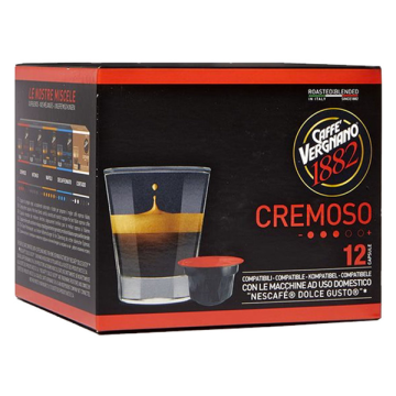 Caffe Vergnano Dolce Gusto capsules CREMOSO (12pc)