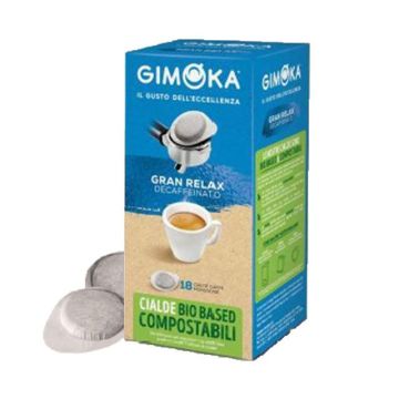 Gimoka ESE servings Gran Relax Decaffeinato (18pc)