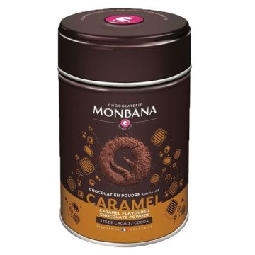 Monbana boisson chocolatée caramel (250gr)