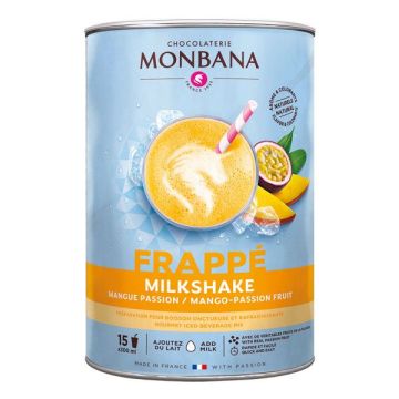 Monbana Mango-Passion milkshake (1kg) - DLC 30-09-23