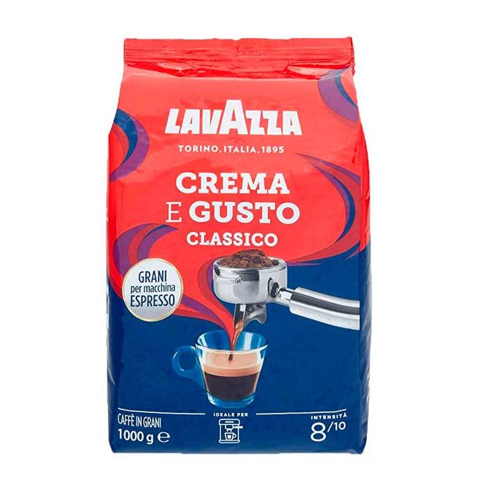 LAVAZZA Café Lavazza Grano Molido Classico Crema E Gusto Tarro